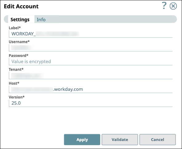 Workday Account