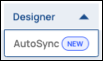AutoSync launch button